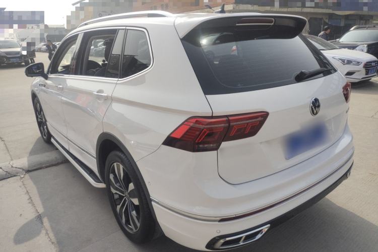 Used Volkswagen Tiguan L 2022 330TSI Automatic Two-Wheel Drive R-Line Enhanced Edition Rear Left 45 Deg