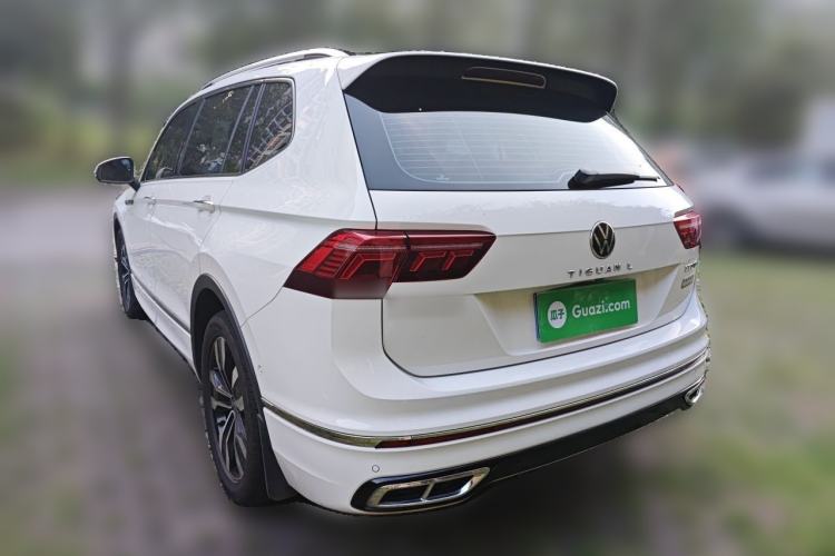 Used Volkswagen Tiguan L 2022 330TSI Automatic Two-Wheel Drive R-Line Enhanced Edition Rear Left 45 Deg