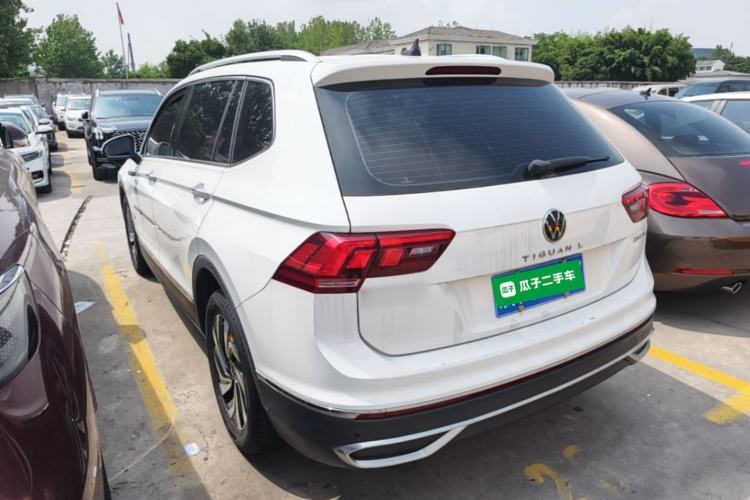 Used Volkswagen Tiguan L 2022 330TSI Automatic Two-Wheel Drive Smart Edition Rear Left 45 Deg