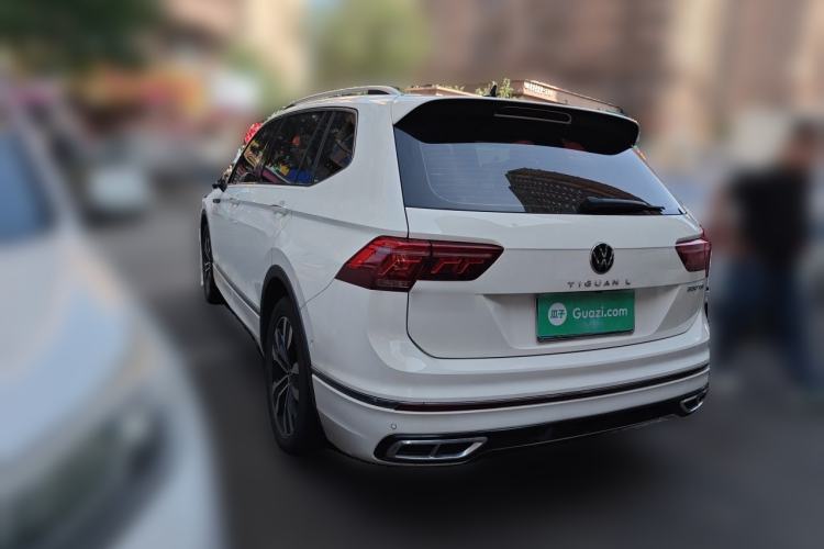 Used Volkswagen Tiguan L 2022 330TSI Automatic Two-Wheel Drive R-Line Enhanced Edition Rear Left 45 Deg