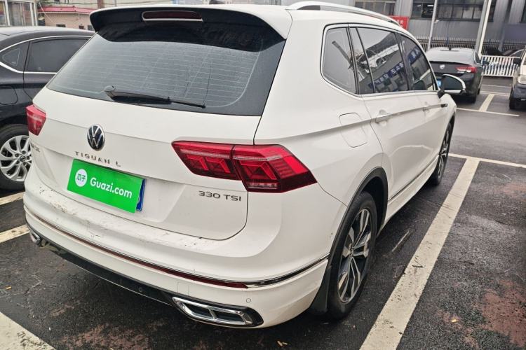 Used Volkswagen Tiguan L 2022 330TSI Automatic Two-Wheel Drive R-Line Enhanced Edition Rear Right 45 Deg