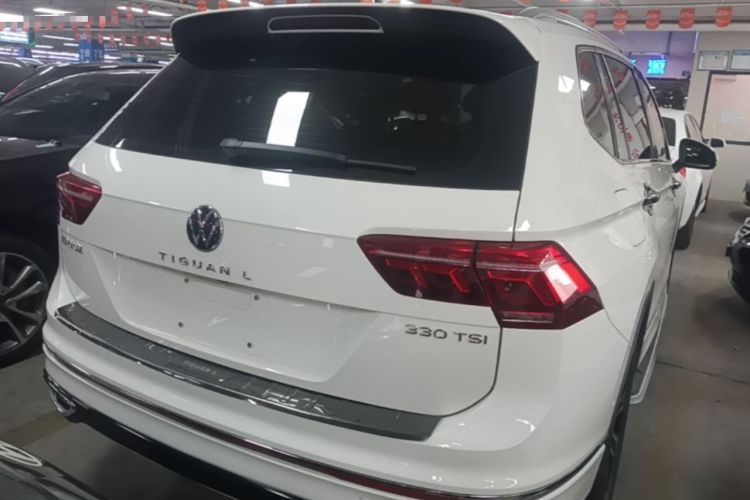 Used Volkswagen Tiguan L 2022 330TSI Automatic Two-Wheel Drive R-Line Enhanced Edition Rear Right 45 Deg