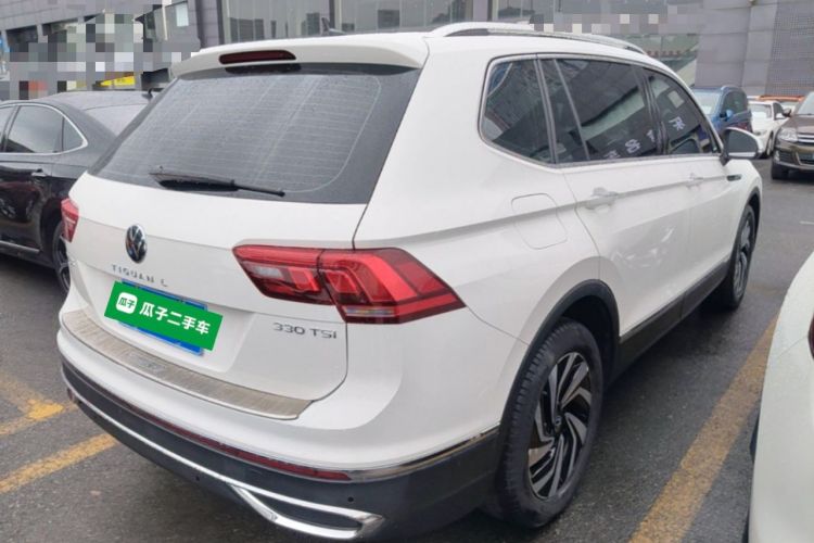 Used Volkswagen Tiguan L 2022 330TSI Automatic Two-Wheel Drive Smart Edition Rear Right 45 Deg