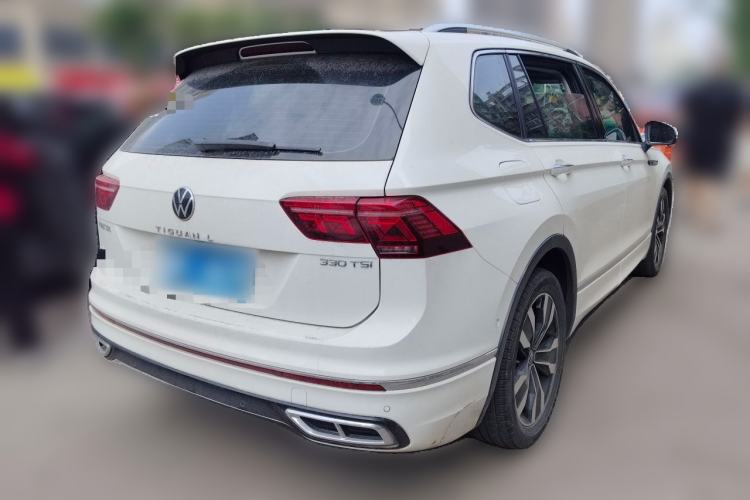 Used Volkswagen Tiguan L 2022 330TSI Automatic Two-Wheel Drive R-Line Enhanced Edition Rear Right 45 Deg
