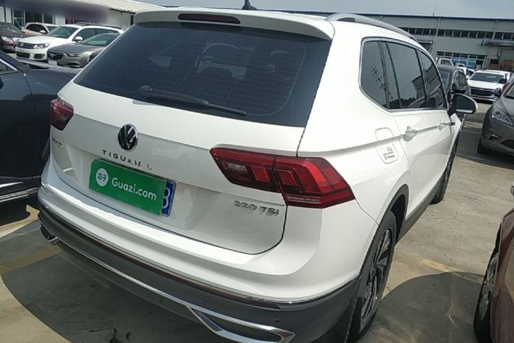 Used Volkswagen Tiguan L 2022 330TSI Automatic Two-Wheel Drive Smart Edition Rear Right 45 Deg