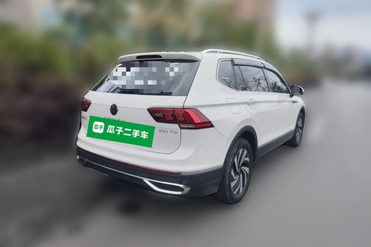 Used Volkswagen Tiguan L 2022 330TSI Automatic Two-Wheel Drive Smart Edition Rear Right 45 Deg