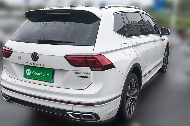 Used Volkswagen Tiguan L 2022 330TSI Automatic Two-Wheel Drive R-Line Enhanced Edition Rear Right 45 Deg