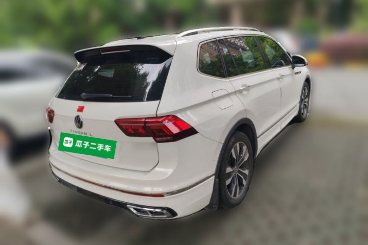 Used Volkswagen Tiguan L 2022 330TSI Automatic Two-Wheel Drive R-Line Flagship Edition Rear Right 45 Deg