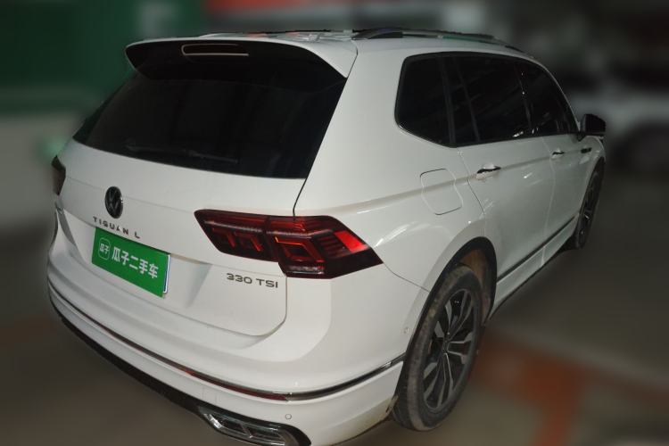 Used Volkswagen Tiguan L 2022 330TSI Automatic Two-Wheel Drive R-Line Enhanced Edition Rear Right 45 Deg