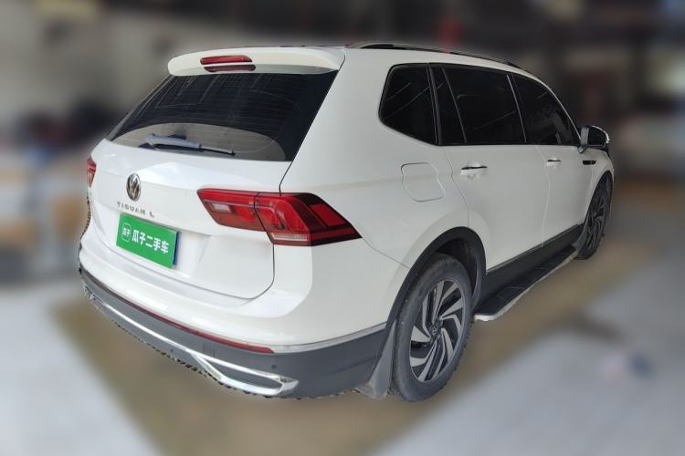 Used Volkswagen Tiguan L 2022 330TSI Automatic Two-Wheel Drive Smart Edition Rear Right 45 Deg