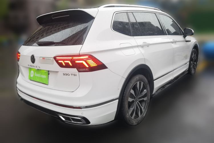Used Volkswagen Tiguan L 2022 330TSI Automatic Two-Wheel Drive R-Line Enhanced Edition Rear Right 45 Deg