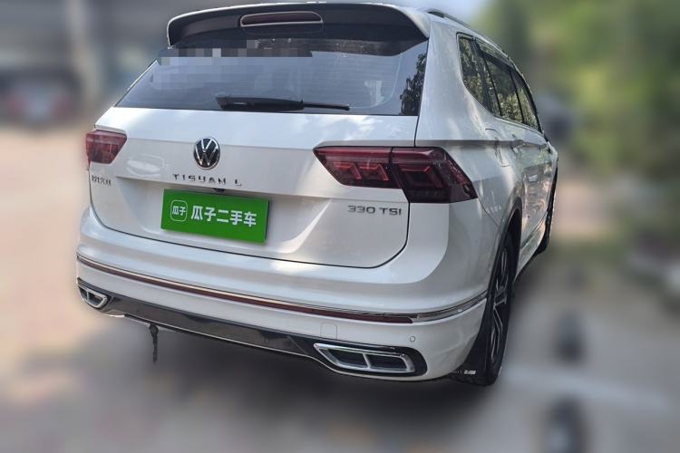 Used Volkswagen Tiguan L 2022 330TSI Automatic Two-Wheel Drive R-Line Enhanced Edition Rear Right 45 Deg