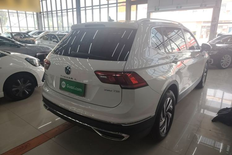 Used Volkswagen Tiguan L 2022 330TSI Automatic Two-Wheel Drive Smart Edition Rear Right 45 Deg