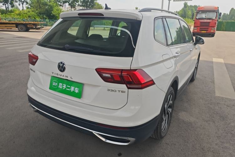 Used Volkswagen Tiguan L 2022 330TSI Automatic Two-Wheel Drive Comfort Edition Rear Right 45 Deg