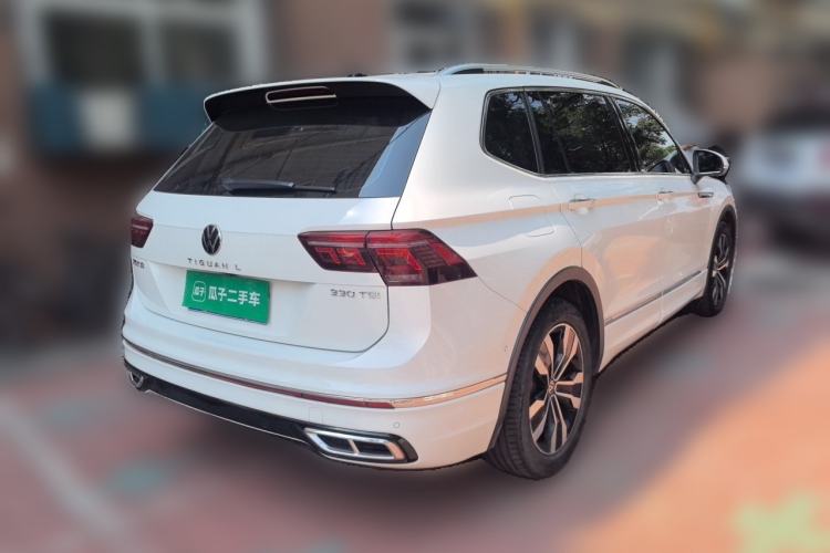 Used Volkswagen Tiguan L 2022 330TSI Automatic Two-Wheel Drive R-Line Enhanced Edition Rear Right 45 Deg
