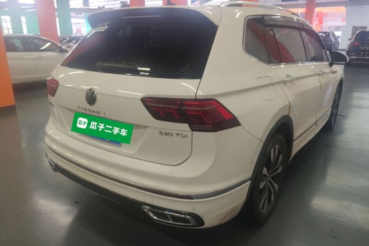 Used Volkswagen Tiguan L 2022 330TSI Automatic Two-Wheel Drive R-Line Enhanced Edition Rear Right 45 Deg