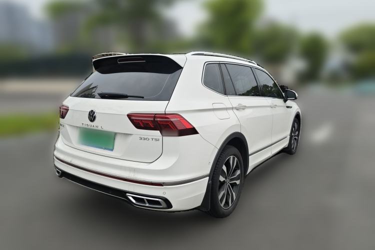 Used Volkswagen Tiguan L 2022 330TSI Automatic Two-Wheel Drive R-Line Flagship Edition Rear Right 45 Deg