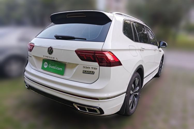 Used Volkswagen Tiguan L 2022 330TSI Automatic Two-Wheel Drive R-Line Enhanced Edition Rear Right 45 Deg