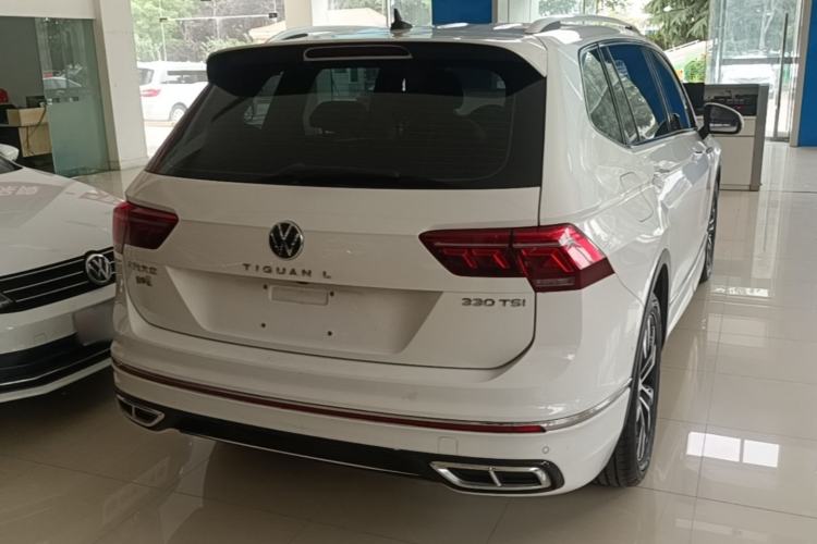 Used Volkswagen Tiguan L 2022 330TSI Automatic Two-Wheel Drive R-Line Enhanced Edition Rear Right 45 Deg