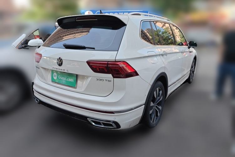 Used Volkswagen Tiguan L 2022 330TSI Automatic Two-Wheel Drive R-Line Enhanced Edition Rear Right 45 Deg