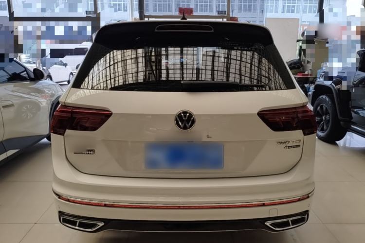 Used Volkswagen Tiguan L 2022 380TSI Automatic All-Wheel Drive R-Line Enhanced Comfort 7-Seater Rear
