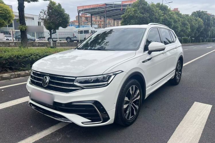 Used Volkswagen Tiguan L 2022 330TSI Automatic Two-Wheel Drive R-Line Enhanced Edition Guazi used car, China used car export, Used car for sale, Used  cars, Cheapest cars for sale