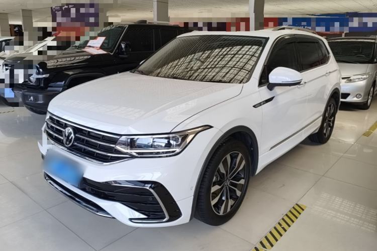 Used Volkswagen Tiguan L 2022 380TSI Automatic All-Wheel Drive R-Line Enhanced Comfort 7-Seater Guazi used car, China used car export, Used car for sale, Used cars, Cheapest cars for sale