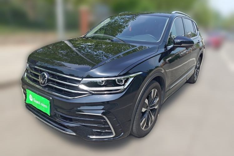 Used Volkswagen Tiguan L 2023 Restyled 330TSI Automatic Two-Wheel Drive R-Line Flagship Edition Guazi used car, China used car export, Used car for sale, Used cars, Cheapest cars for sale
