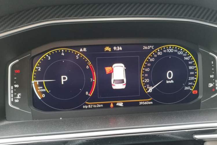 Used Volkswagen Tiguan L 2023 330TSI Automatic Two-Wheel Drive R-Line Enjoyment Edition Instrument Cluster