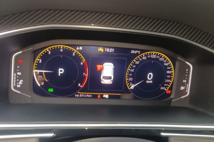 Used Volkswagen Tiguan L 2023 Restyled 330TSI Automatic Two-Wheel Drive R-Line Enhanced Comfort Version Instrument Cluster