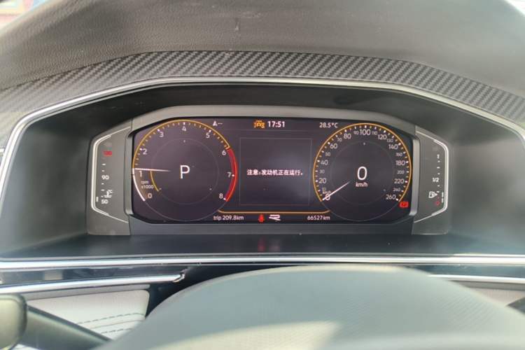 Used Volkswagen Tiguan L 2023 330TSI Automatic Two-Wheel Drive R-Line Enjoyment Edition Instrument Cluster