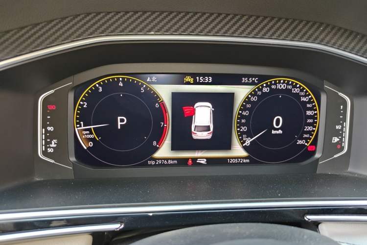 Used Volkswagen Tiguan L 2023 330TSI Automatic Two-Wheel Drive R-Line Enjoyment Edition Instrument Cluster