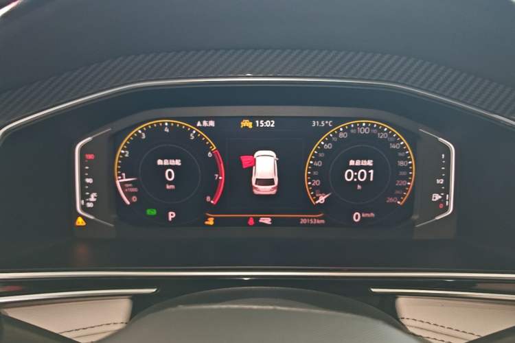 Used Volkswagen Tiguan L 2023 Restyled 330TSI Automatic Two-Wheel Drive R-Line Enhanced Comfort Version Instrument Cluster