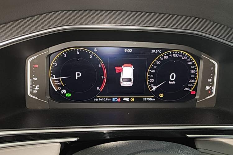 Used Volkswagen Tiguan L 2023 Restyled 330TSI Automatic Two-Wheel Drive R-Line Enhanced Comfort Version Instrument Cluster