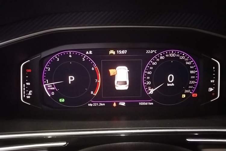 Used Volkswagen Tiguan L 2023 330TSI Automatic Two-Wheel Drive R-Line Enjoyment Edition Instrument Cluster