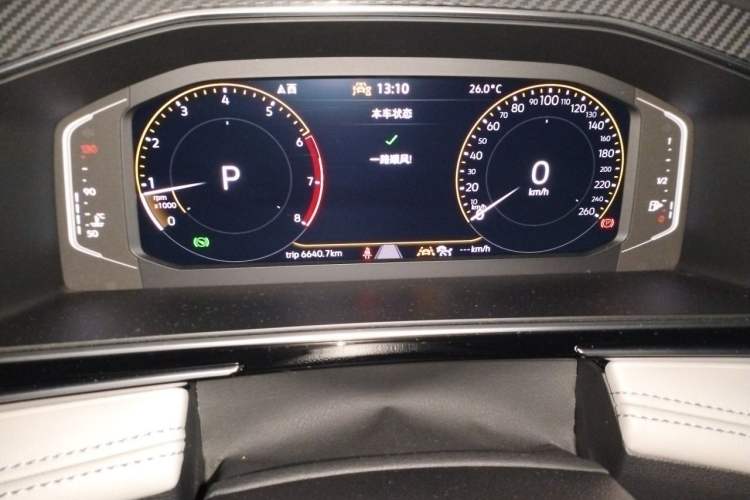 Used Volkswagen Tiguan L 2023 Restyled 330TSI Automatic Two-Wheel Drive R-Line Enhanced Comfort Version Instrument Cluster