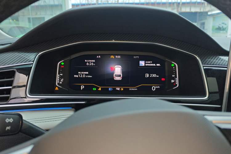 Used Volkswagen Tiguan L 2023 330TSI Automatic Two-Wheel Drive R-Line Enjoyment Edition Instrument Cluster