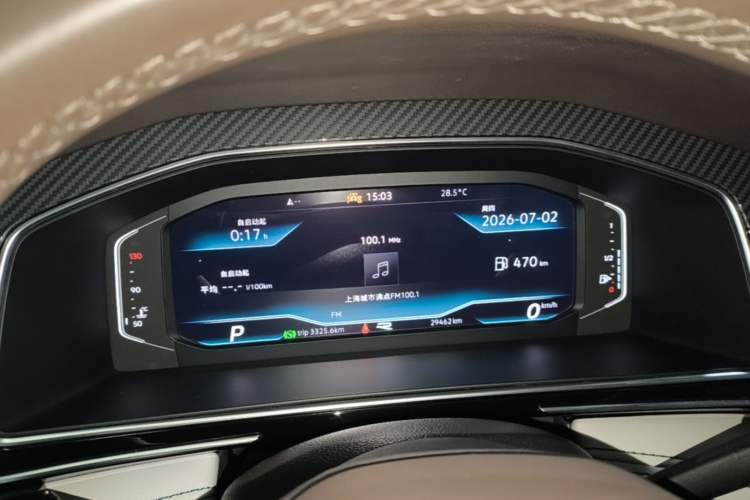 Used Volkswagen Tiguan L 2023 Restyled 330TSI Automatic Two-Wheel Drive R-Line Enhanced Comfort Version Instrument Cluster