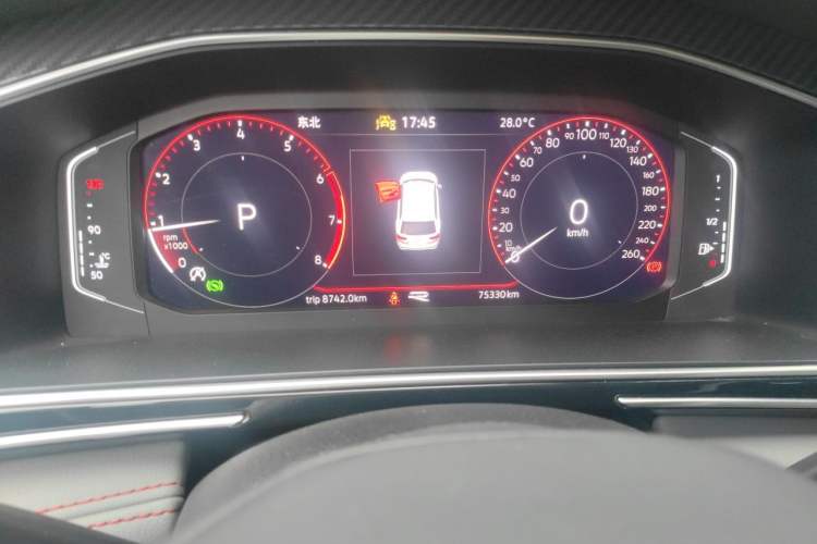 Used Volkswagen Tiguan L 2023 Restyled 330TSI Automatic Two-Wheel Drive R-Line Flagship Edition Instrument Cluster