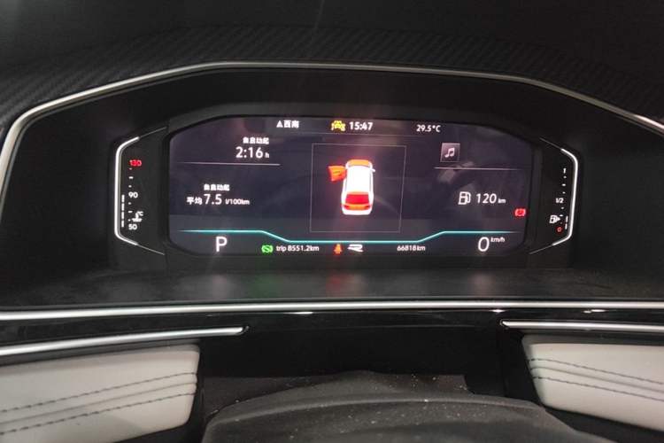Used Volkswagen Tiguan L 2023 330TSI Automatic Two-Wheel Drive R-Line Enjoyment Edition Instrument Cluster