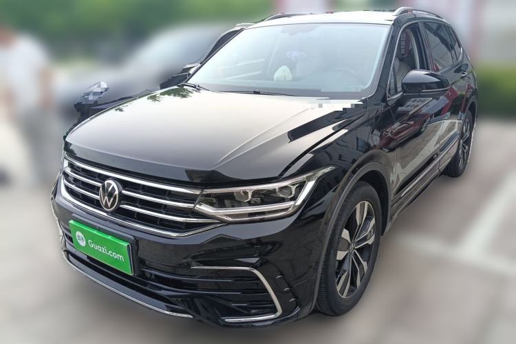 Used Volkswagen Tiguan L 2023 Restyled 330TSI Automatic Two-Wheel Drive R-Line Enhanced Comfort Version Guazi used car, China used car export, Used car for sale, Used Volkswagen cars, Cheapest cars for sale