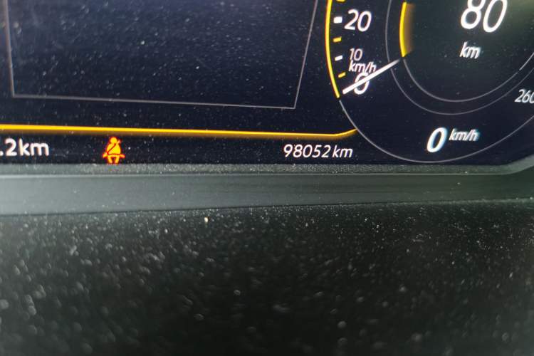Used Volkswagen Tiguan L 2023 330TSI Automatic Two-Wheel Drive Smart Edition Odometer Close Up