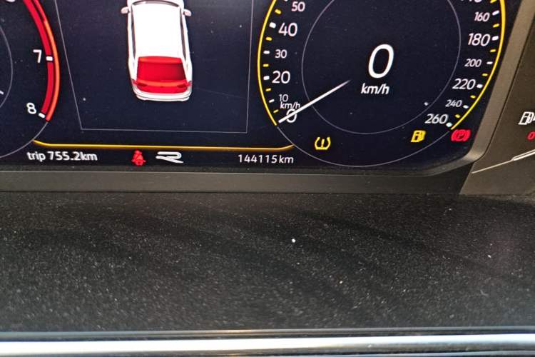Used Volkswagen Tiguan L 2023 Restyled 330TSI Automatic Two-Wheel Drive R-Line Enhanced Comfort Version Odometer Close Up