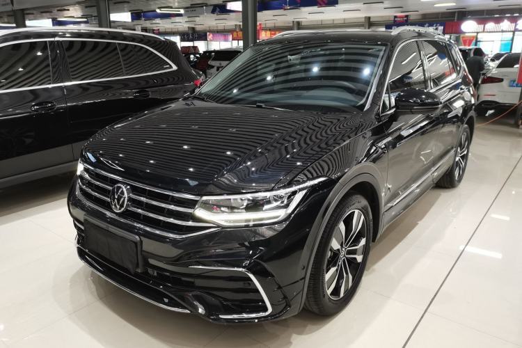 Used Volkswagen Tiguan L 2023 Restyled 330TSI Automatic Two-Wheel Drive R-Line Enhanced Comfort Version Guazi used car, China used car export, Used car for sale, Used Volkswagen cars, Cheapest cars for sale
