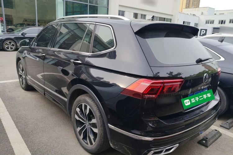 Used Volkswagen Tiguan L 2023 330TSI Automatic Two-Wheel Drive R-Line Enjoyment Edition Rear Left 45 Deg