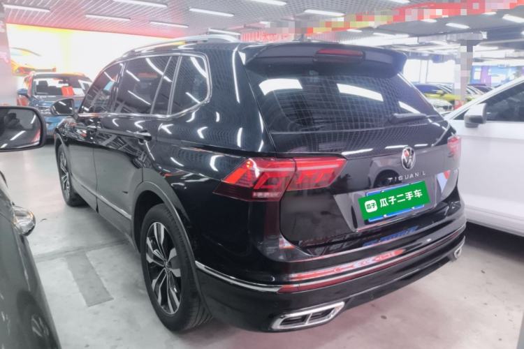 Used Volkswagen Tiguan L 2023 330TSI Automatic Two-Wheel Drive R-Line Flagship Edition Rear Left 45 Deg