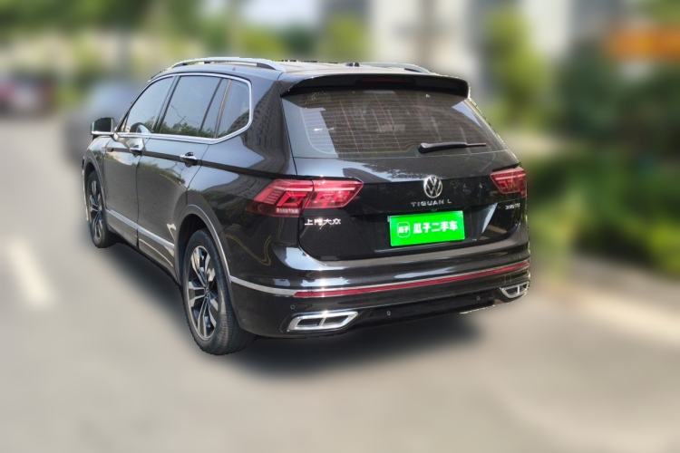 Used Volkswagen Tiguan L 2023 330TSI Automatic Two-Wheel Drive R-Line Flagship Edition Rear Left 45 Deg