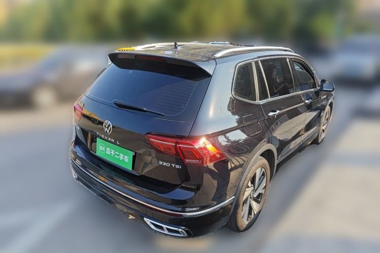 Used Volkswagen Tiguan L 2023 Restyled 330TSI Automatic Two-Wheel Drive R-Line Enhanced Comfort Version Rear Right 45 Deg