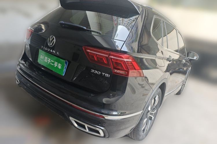 Used Volkswagen Tiguan L 2023 330TSI Automatic Two-Wheel Drive R-Line Flagship Edition Rear Right 45 Deg