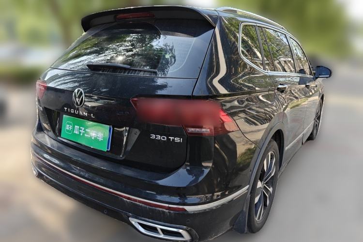 Used Volkswagen Tiguan L 2023 330TSI Automatic Two-Wheel Drive R-Line Enjoyment Edition Rear Right 45 Deg